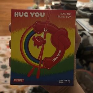 Pop Mart Hug You Pendant Blind Box - Red